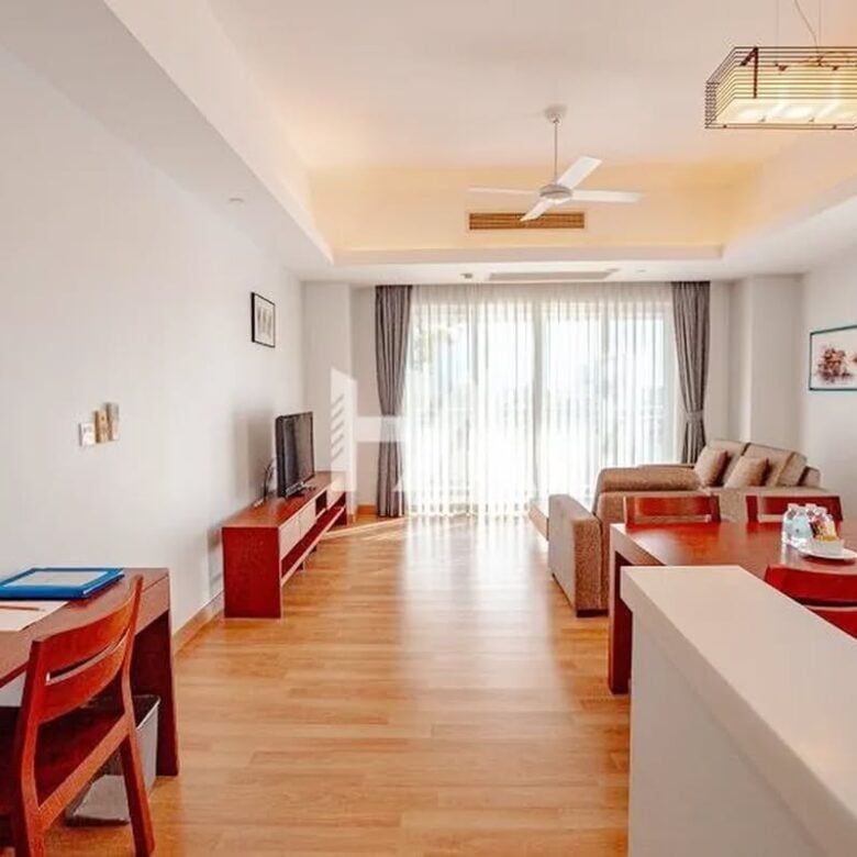 1 bed + 1 bath | Serviced Apartment for Rent in Chroy Changvar