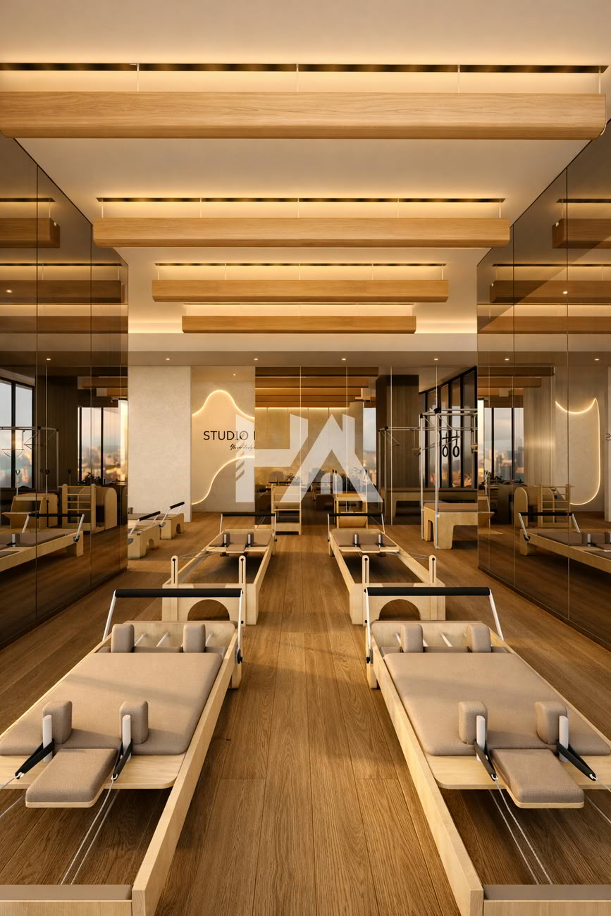 Citadel Manor - Amenity Renders - Pilates Room