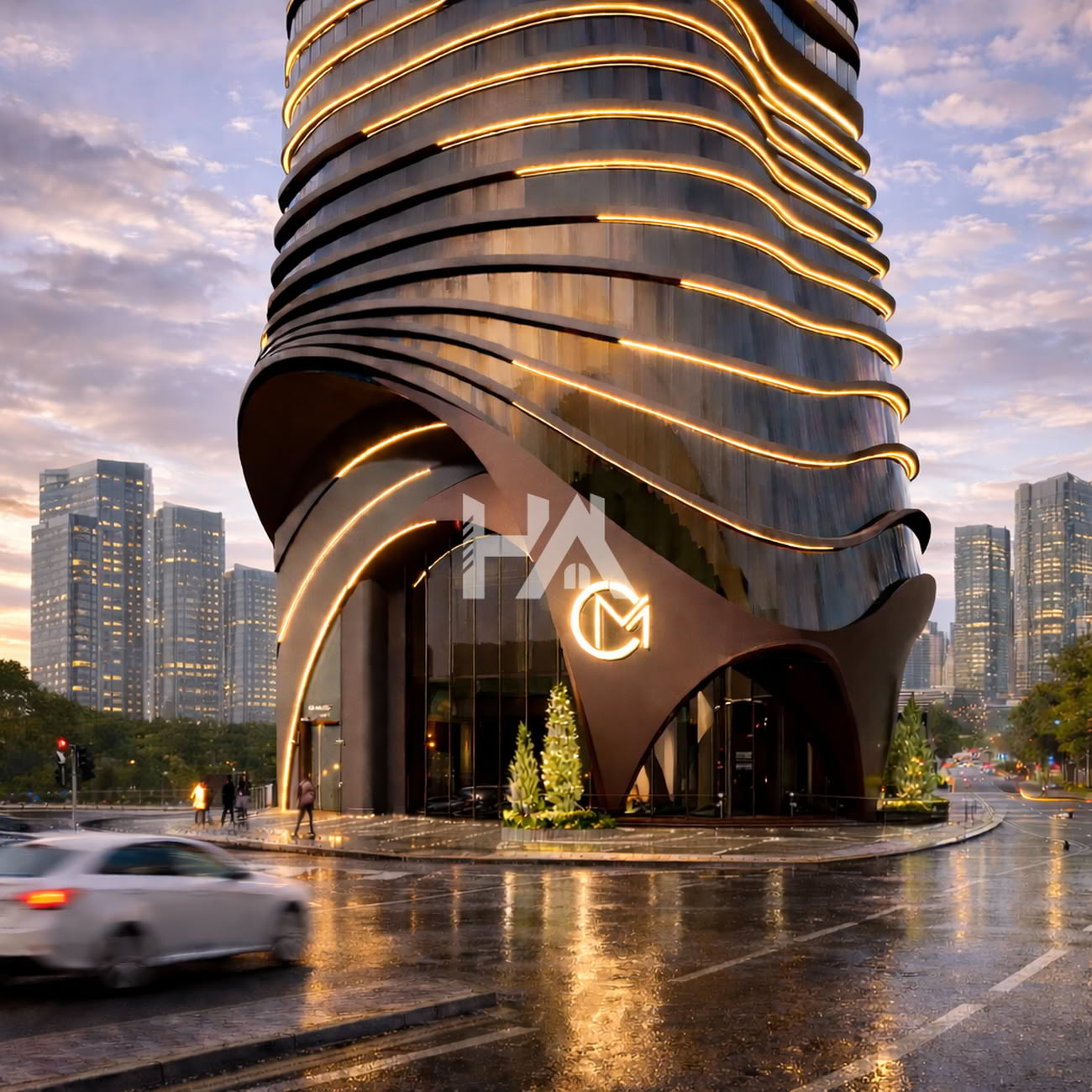 Citadel Manor - Building Exterior - Entrance