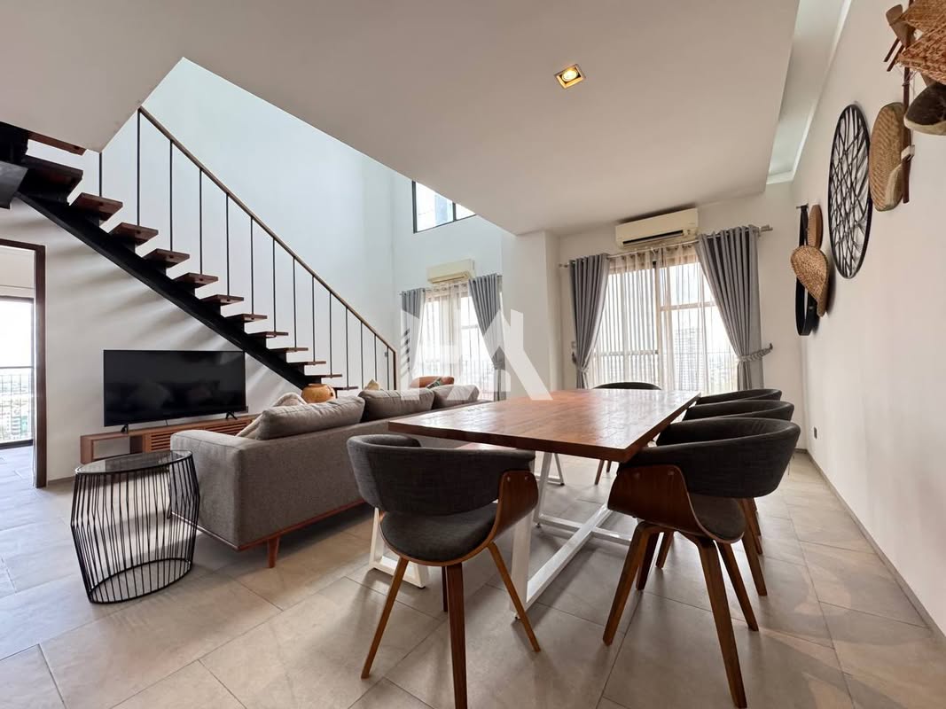 3 bed + 3 bath | Condo for Rent in Sen Sok